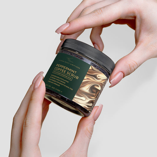100% Natural Peppermint Coffee Scrub 100% Natural Peppermint Coffee Scrub
