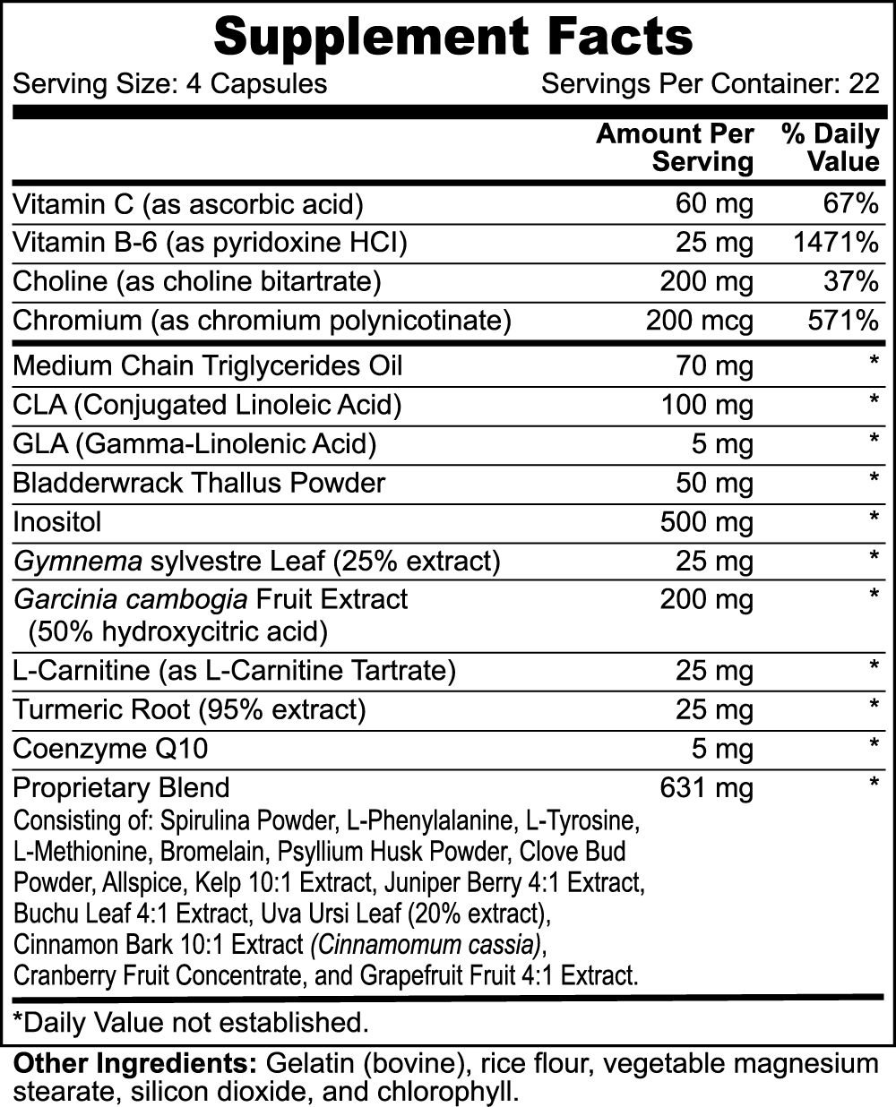Super Formula Fat Burner with MCT